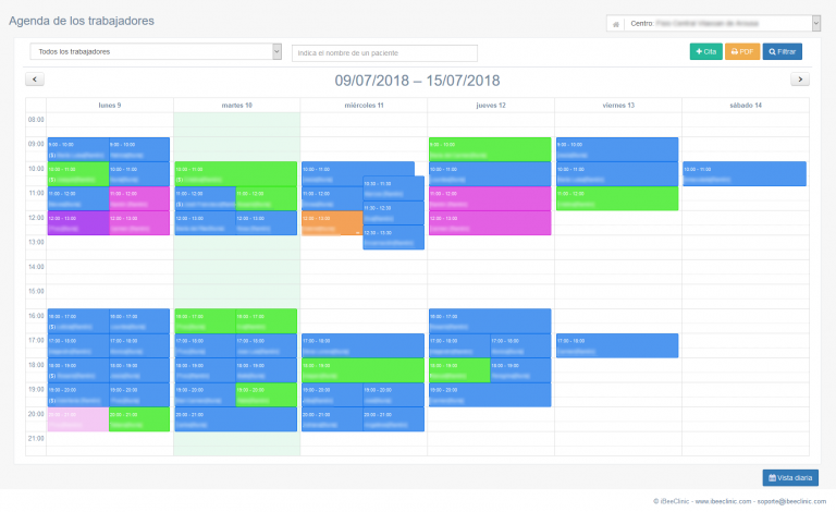 agenda-semanal-software-de-gestion-clinica